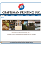 Mobile Screenshot of craftsmanprintinginc.com